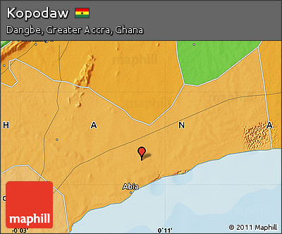 Political Map of Kopodaw