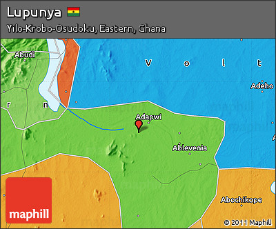 Political Map of Lupunya