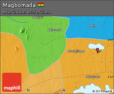 Political Map of Magbomada
