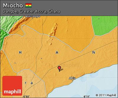 Political Map of Miocho