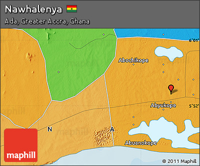 Political Map of Nawhalenya