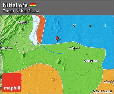 Political Map of Niflakofe