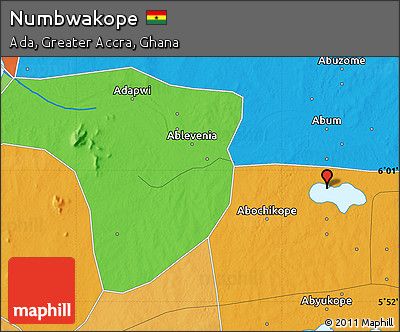 Political Map of Numbwakope