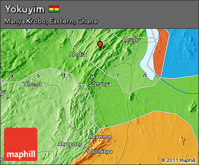 Political Map of Yokuyim