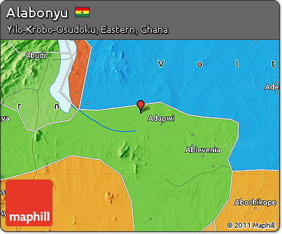 Political Map of Alabonyu