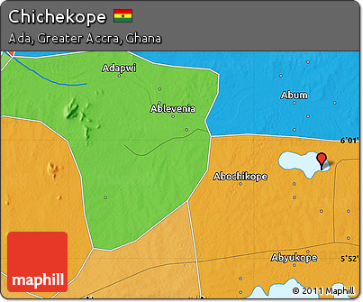 Political Map of Chichekope