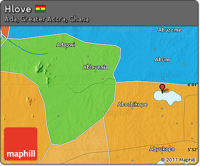 Political Map of Hlove