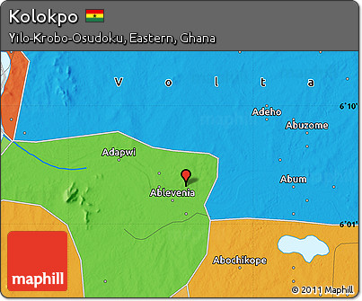 Political Map of Kolokpo