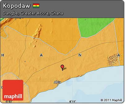 Political Map of Kopodaw