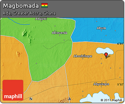 Political Map of Magbomada