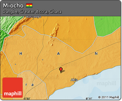 Political Map of Miocho