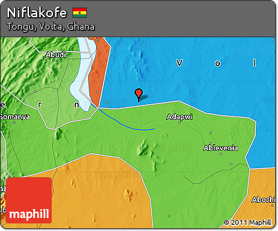 Political Map of Niflakofe