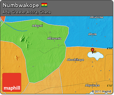Political Map of Numbwakope