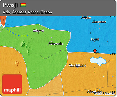 Political Map of Pwoji