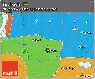 Political Map of Techuchi
