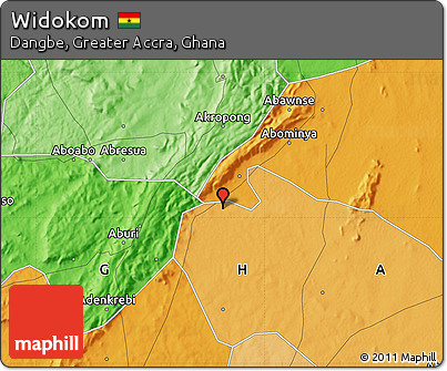 Political Map of Widokom