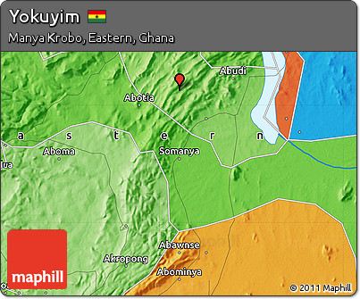 Political Map of Yokuyim