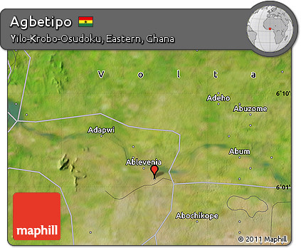 Satellite Map of Agbetipo