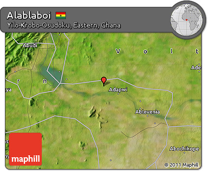 Satellite Map of Alablaboi