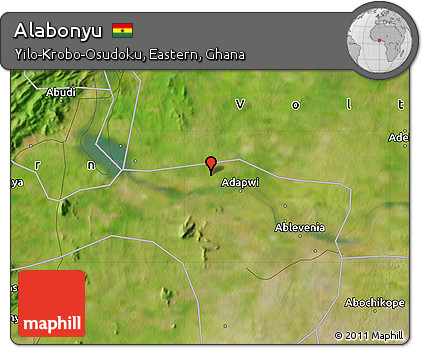 Satellite Map of Alabonyu