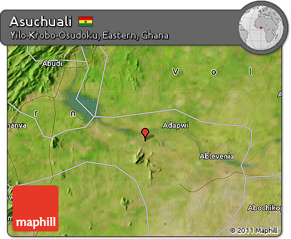 Satellite Map of Asuchuali