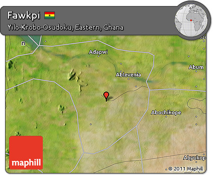 Satellite Map of Fawkpi