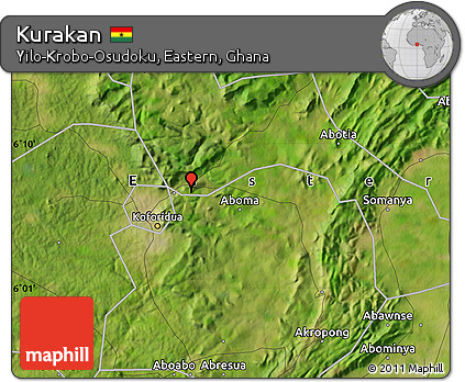 Satellite Map of Kurakan