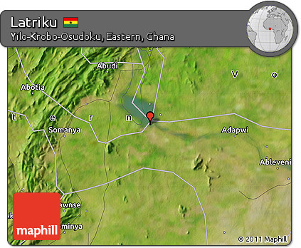 Satellite Map of Latriku