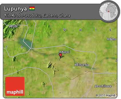 Satellite Map of Lupunya