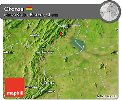 Satellite Map of Ofonsa