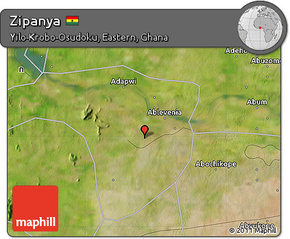 Satellite Map of Zipanya