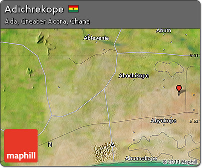 Satellite Map of Adichrekope