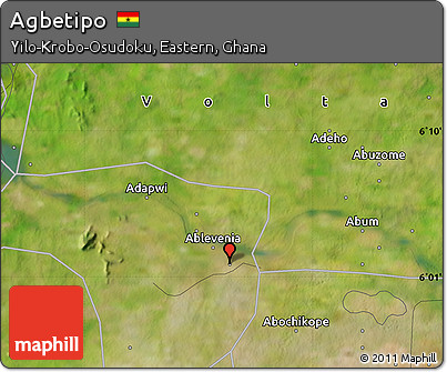 Satellite Map of Agbetipo