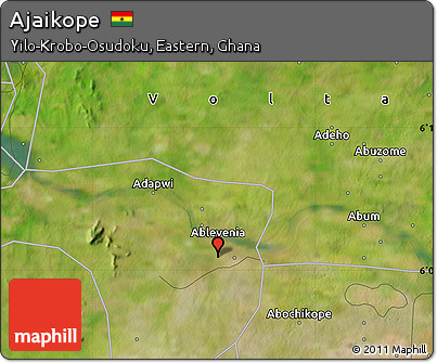 Satellite Map of Ajaikope