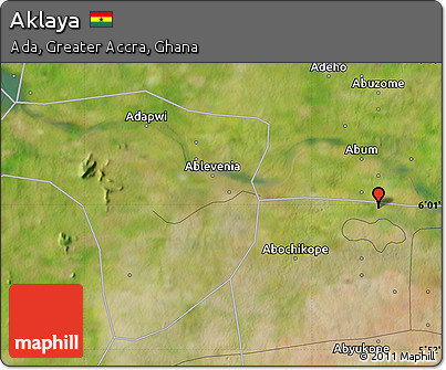 Satellite Map of Aklaya