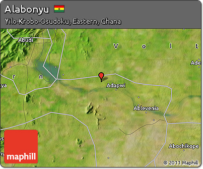 Satellite Map of Alabonyu