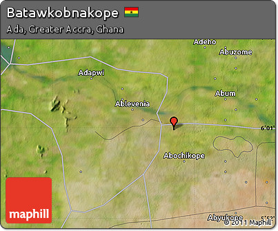 Satellite Map of Batawkobnakope