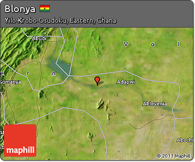 Satellite Map of Blonya