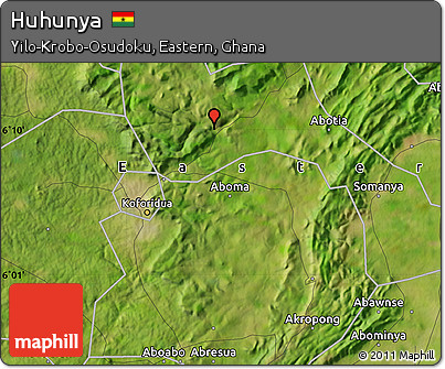 Satellite Map of Huhunya