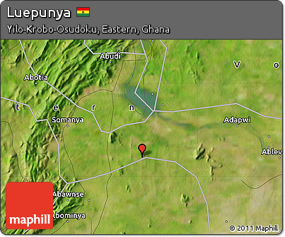 Satellite Map of Luepunya