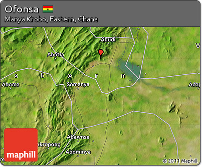 Satellite Map of Ofonsa