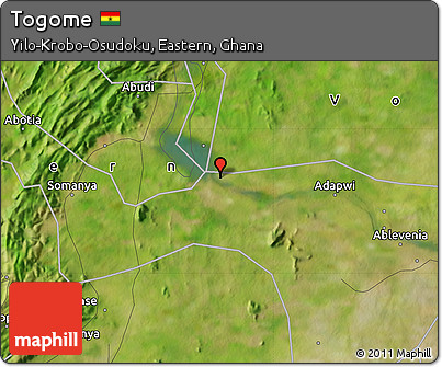 Satellite Map of Togome