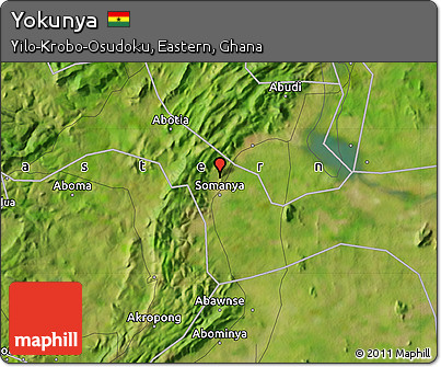 Satellite Map of Yokunya