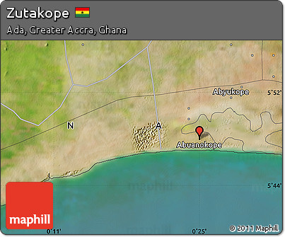 Satellite Map of Zutakope