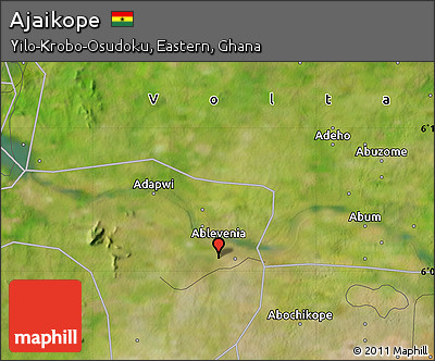 Satellite Map of Ajaikope