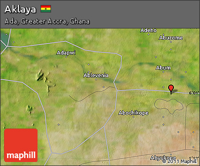 Satellite Map of Aklaya