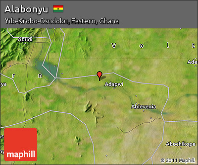Satellite Map of Alabonyu