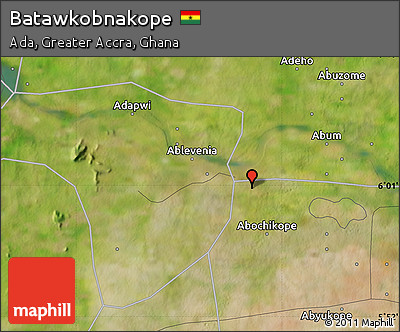 Satellite Map of Batawkobnakope