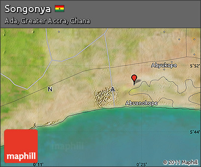 Satellite Map of Songonya