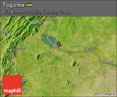 Satellite Map of Togome